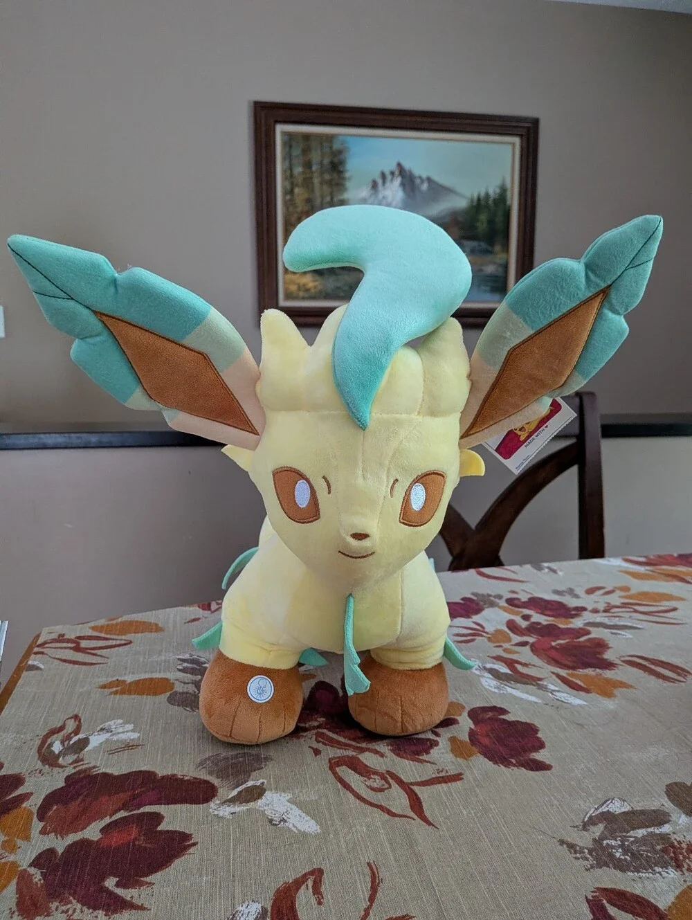 Leafeon Build A Bear Plush with Sound